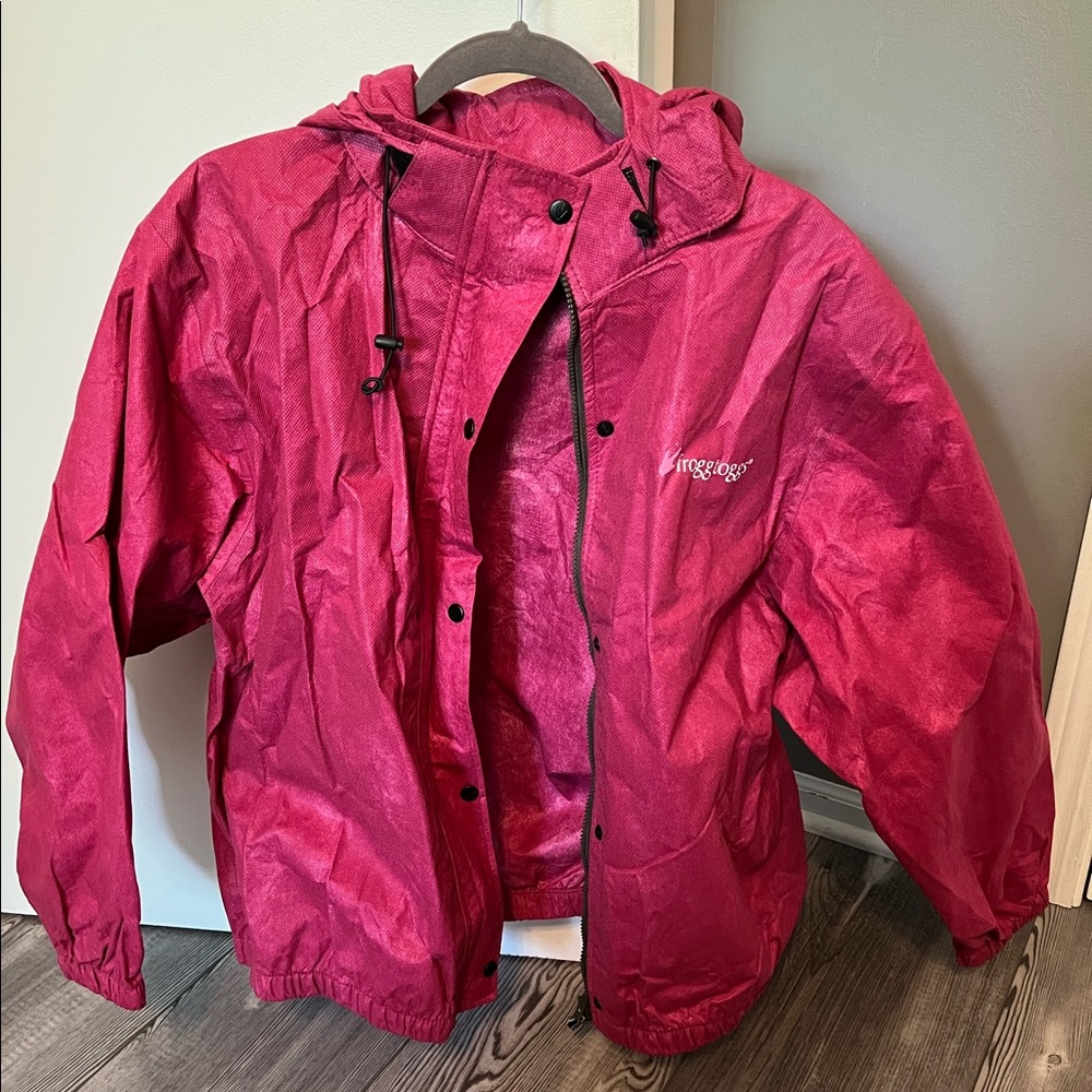 frogg toggs Women's Waterproof Ultra Lite 2 Jacket, Pink